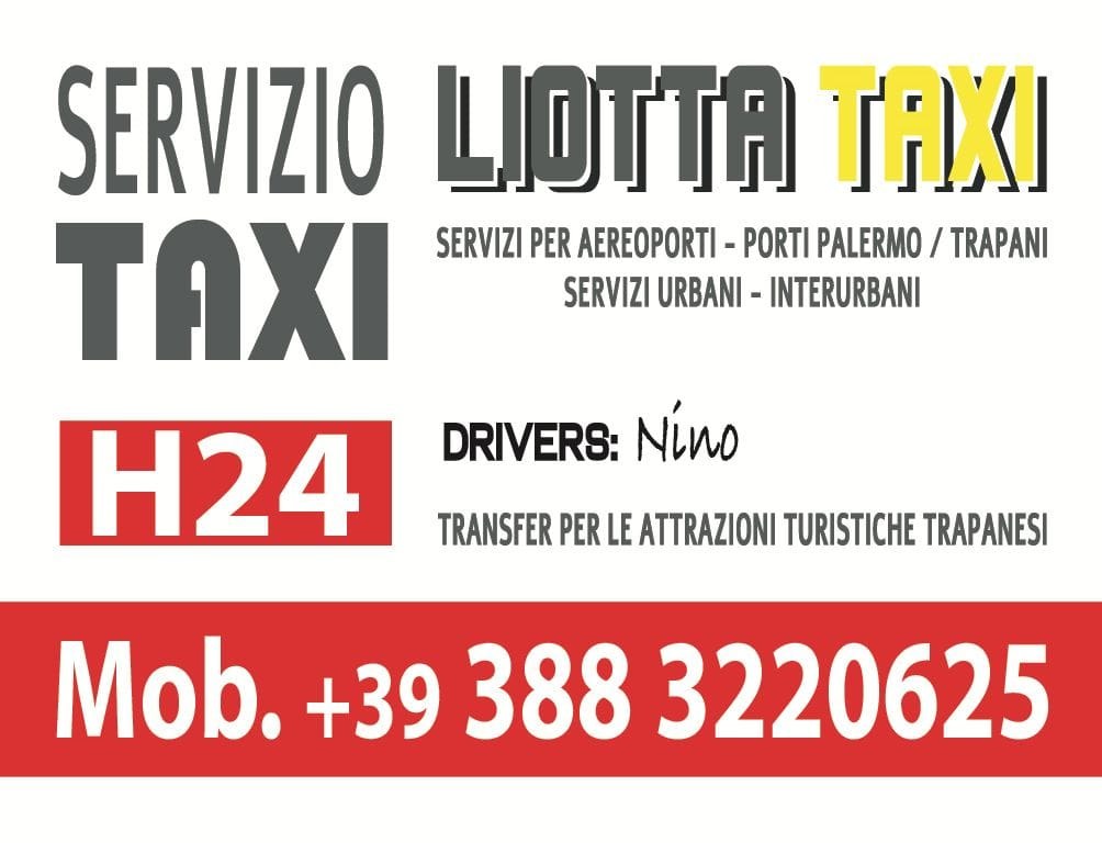 Biglietto da visita Liotta Taxi